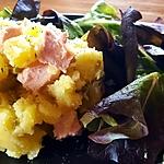 recette Pommes de terre fondantes au carré de  porc fumé et fromage apenzeler