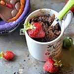 recette On recycle les chocolats de Pâques : le mug cake antigaspi