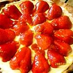 recette tarte aux fraises sans cuisson