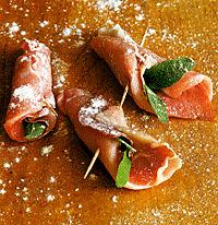 recette SALTIMBOCCA de VEAU à l'ITALIENNE