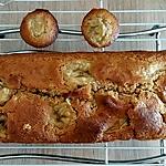 recette QUATRE-QUART MIEL/BANANE