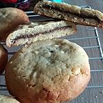 recette COOKIE FOURRE NUTELLA