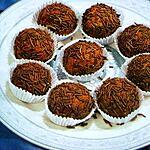 confiture : recette Boules chocolatées.