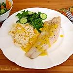 recette Filets de doré (sandre)  au cari doux +