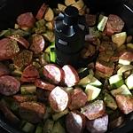 recette DIOTS ET SES LEGUMES A L'ACTIFRY