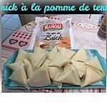 recette BRICK A LA POMME DE TERRE et ŒUFS DUR à L'ACTIFRY