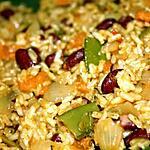 recette Riz à la patate douce et au colombo