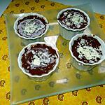 recette PETITES CREMES AU CHOCOLAT MINUTE