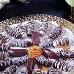 chocolat blanc : recette Gâteaux de noix de coco au chocolat.