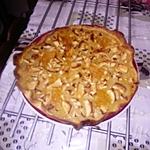 recette tarte  pommes a la normande  de lilimarti