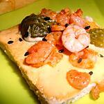recette Canapés aux " Crevettes "