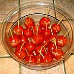 recette Tomates cerises farcies à la mozzarella