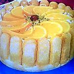 recette charlotte a l'orange