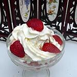 recette COUPE DE GLACE A LA FRAISE ET SIROP DE FRAISE Tagada ®