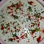 recette Soupe froide de concombre a la féta