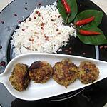 recette Koftas épicés à l'agneau (indien)