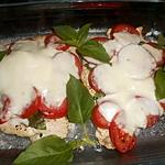 recette Escalope de dinde,tomates mozzarella