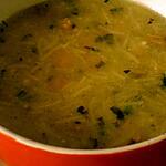 recette Chorba beida (soupe blanche algéroise)