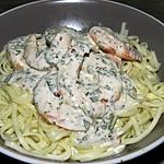 recette SCAMPIS AUX FINES HERBES