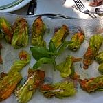 recette Fleurs de courgettes farcies