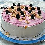 recette Bavarois aux mûres