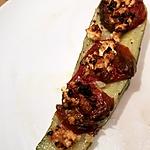 recette Tartine de Courgette Tomate Fêta