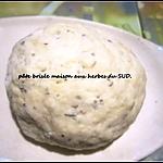 recette Pâte brisée maison aux herbe du SUD.