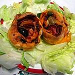 recette Pizza spirale.jambon.chorizo.mozzarella.