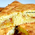 recette Gâteau moelleux à la confiture de mirabelle, aux blancs d'oeufs