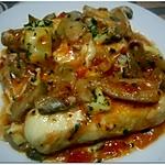 recette Quenelles nature aux champignons.gratinées.