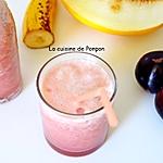 recette Jus de melon, prune, banane, kiwi et acérola, vegan