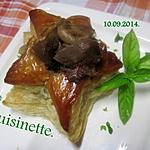recette Vol au vent aux rognons de bœuf.