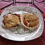 recette Coquilles de noix St Jacques Gratinées