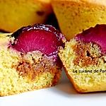 recette Muffin à la prune et caramel au beurre salé Raffolé