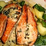 recette Darne de saumon à l oseille