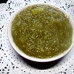 recette Compote de pommes. rhubarbe au micro-ondes.