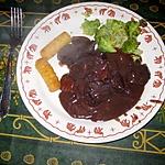 recette Civet de chevreuil maison