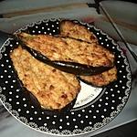 recette Aubergines farcies a la mortadelle et au chèvre