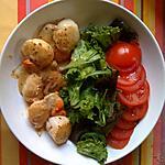 recette NOIX DE SAINT JACQUES POELEES