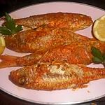 recette Rougets barbet aux épices et frits
