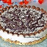 recette Tarte schoko-bons, sans cuisson, que c'est bon!