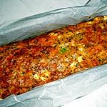 recette Cake aux courgettes,féta,tomate et menthe