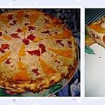 tatin de crabe à la mimolette