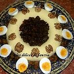 recette Seffa aux raisins secs et noix