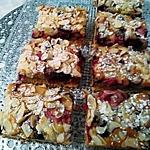 recette Tranches rustiques  aux fruits rouges des petits retraités