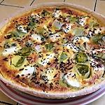 recette Tarte au poireau et chèvre au thermomix