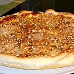 recette Tarte Poires, Chocolat, Noisettes et Mascarpone