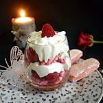 recette Comme une pavlova aux framboises