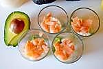 verrine avocat saumon tomate (3)