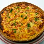 recette Quiche au saumon et fenouil au thermomix